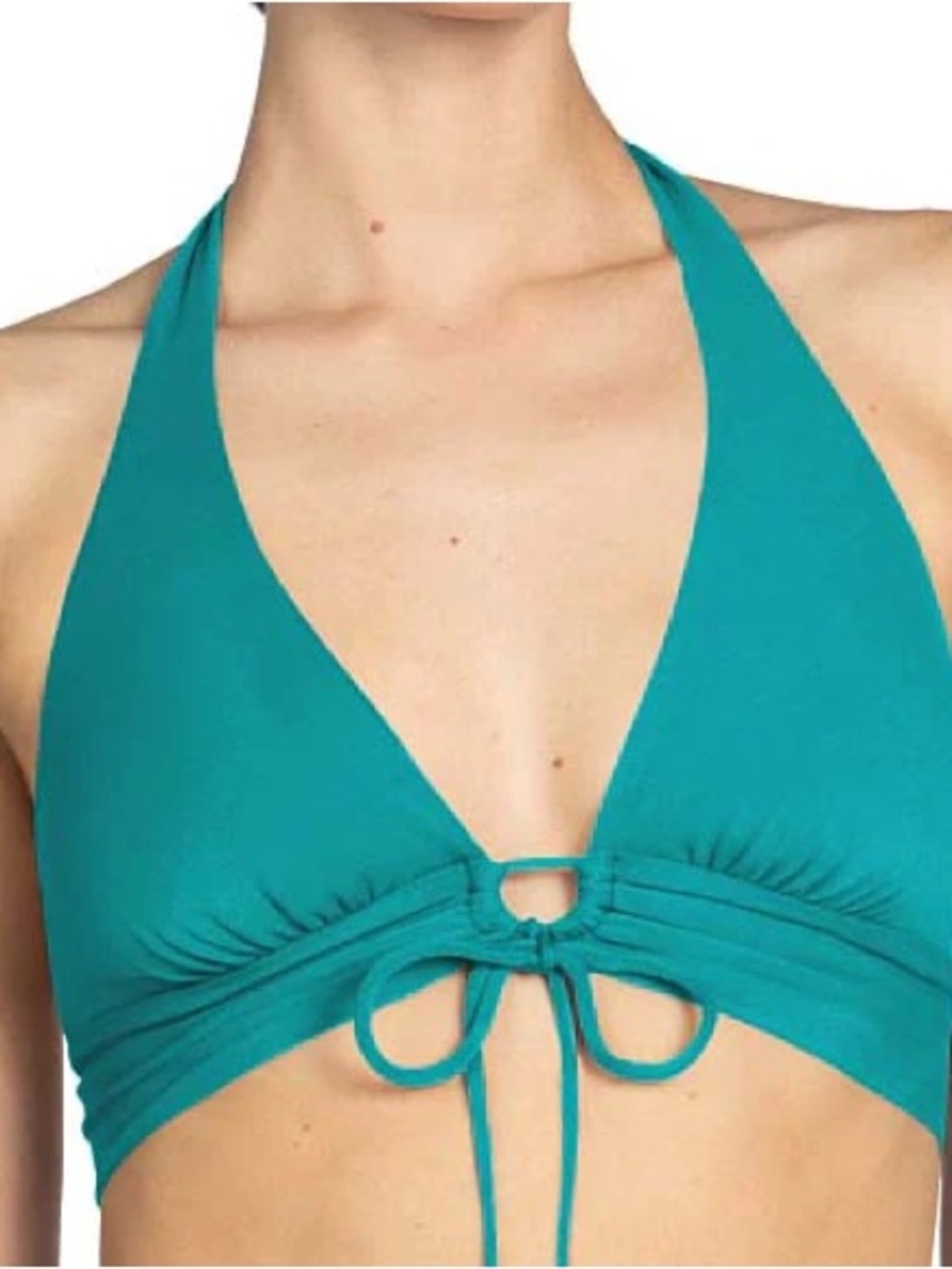 Robin Piccone THREE-PIECE Set: Aubrey Halter Bikini and Swim Skirt (New!)